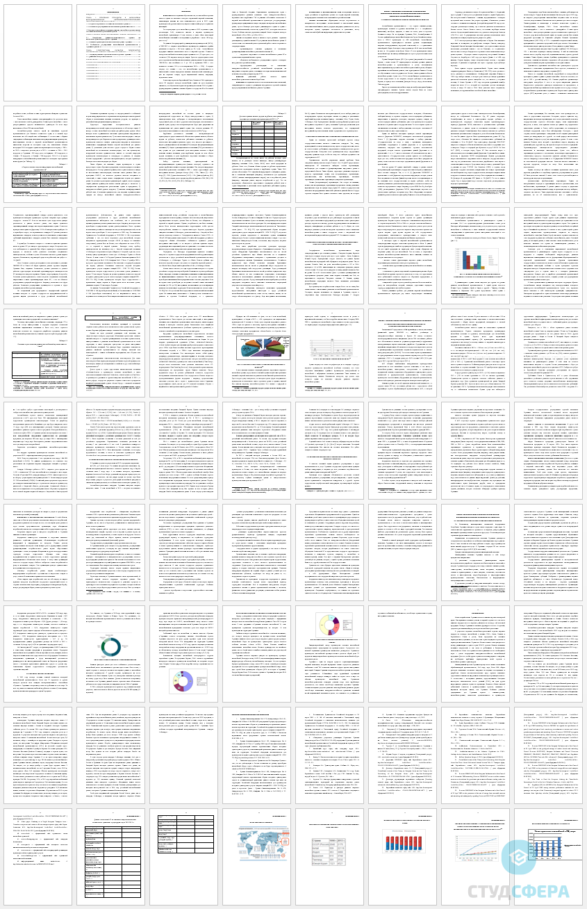 Дипломная работа на тему: Перспективы развития предприятий автомобилестроения германии на рынке ес