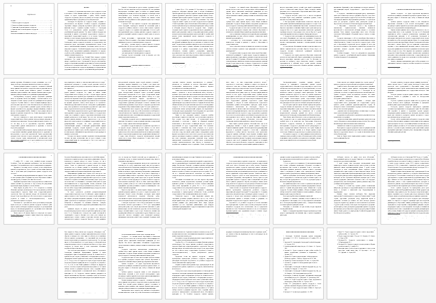 Курсовая работа на тему: РФ - правовое государство