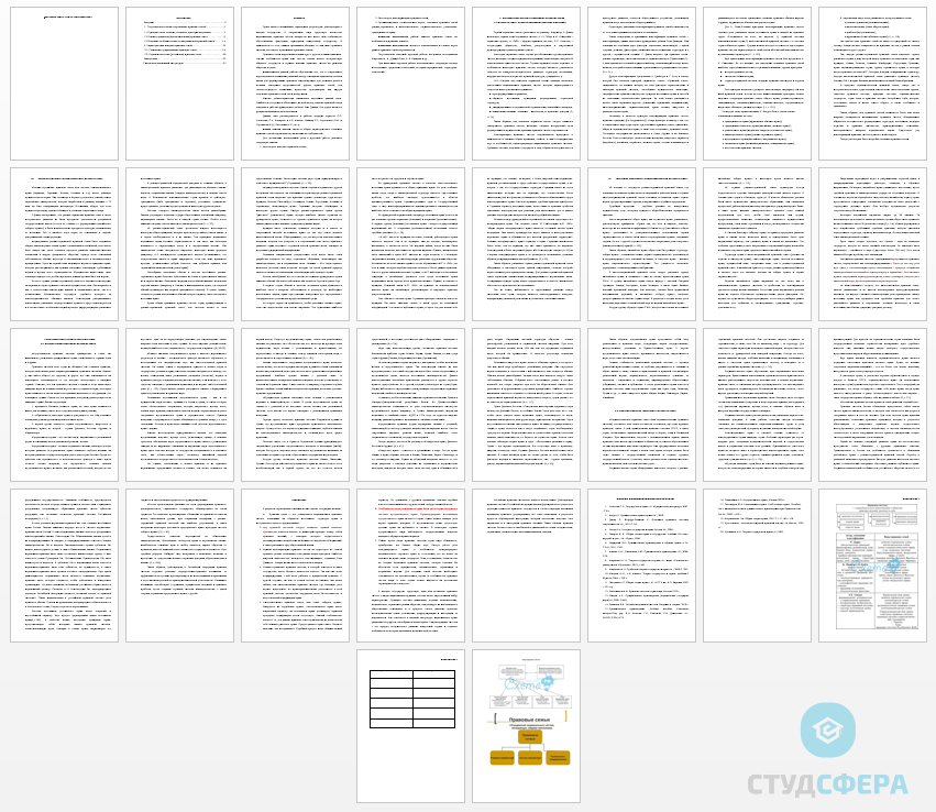 Курсовая работа на тему: Правовые семьи: общая характеристика