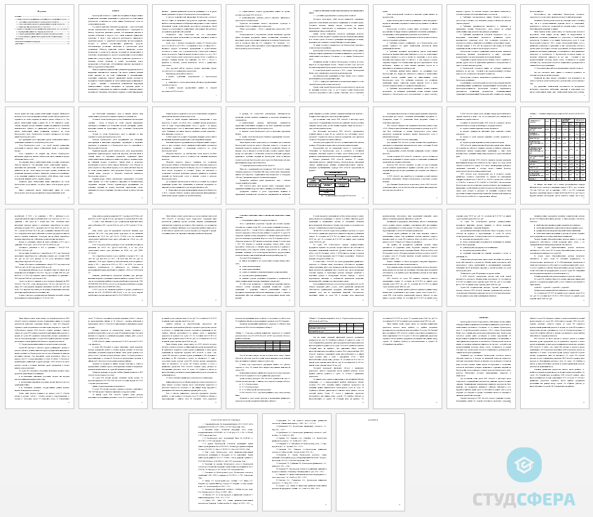 Курсовая работа на тему: Структура и содержание отчета о прибылях и убытках